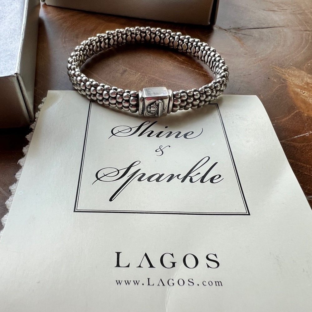 Lagos Signature Caviar bracelet